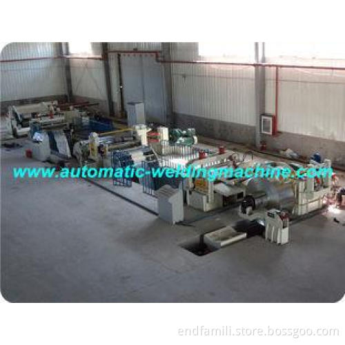 High Speed Box Beam Production Line, Automatic Steel Coil S